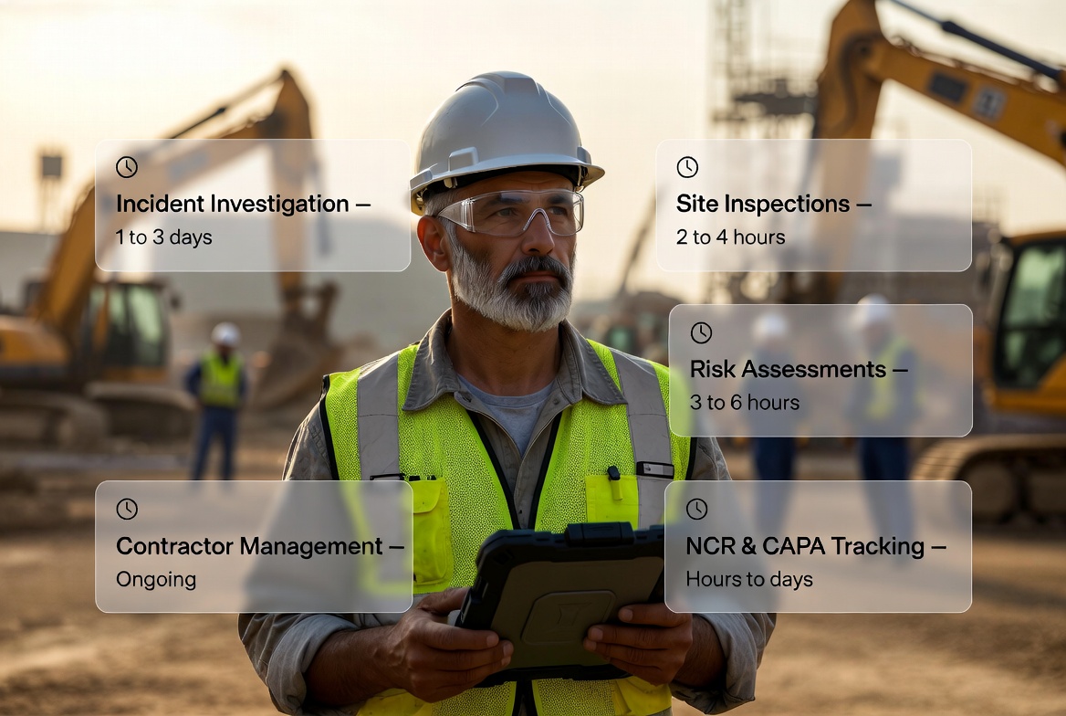 The 5 Most Time-Consuming Tasks for Safety Professionals — and the AI Solutions That Actually Help